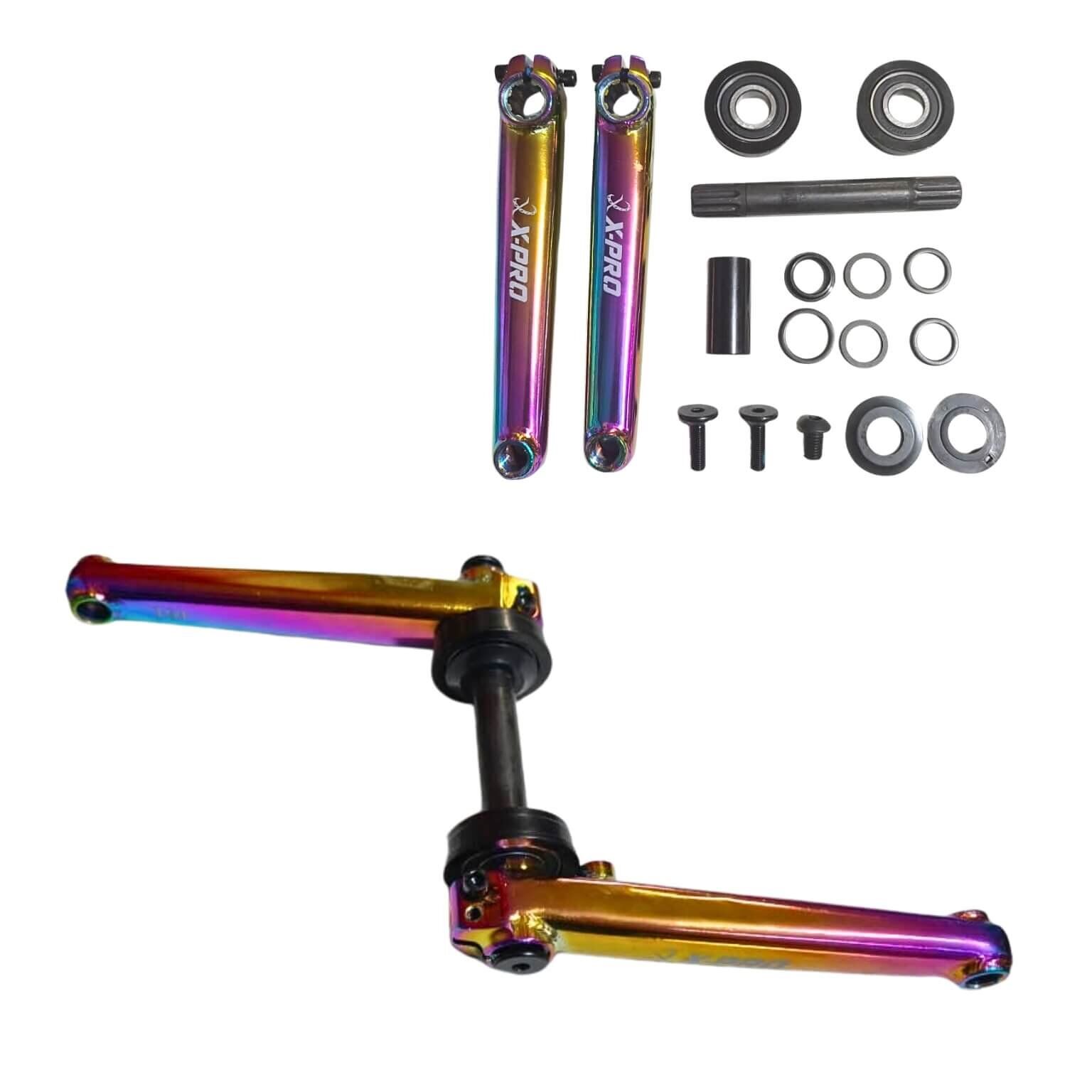 BRAZO BMX 175MM SET 3PZAS.CRANK TORNASOL