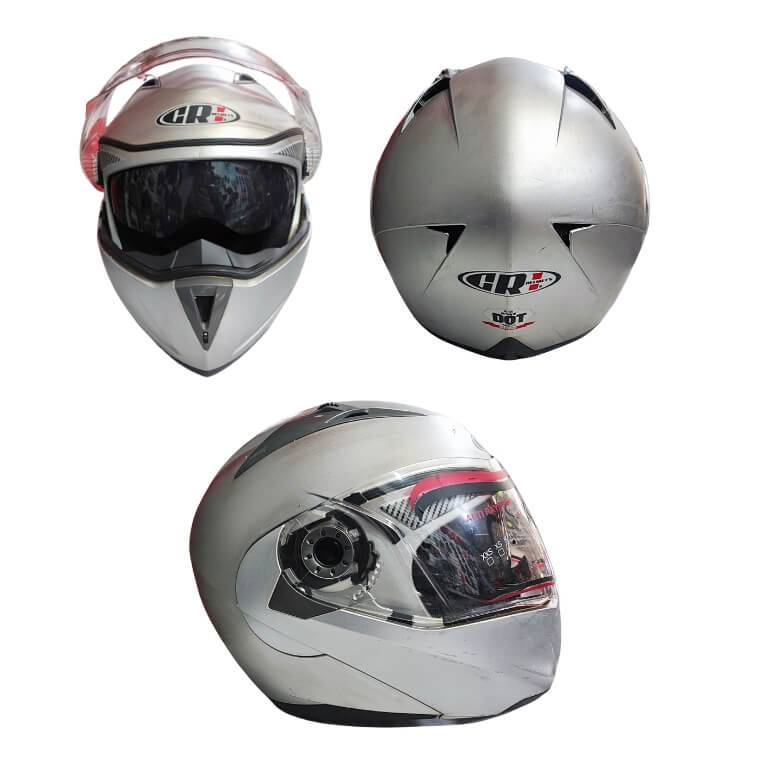 CASCO ABATIBLE C/DOT C/GAFAS C/FILTRO UV