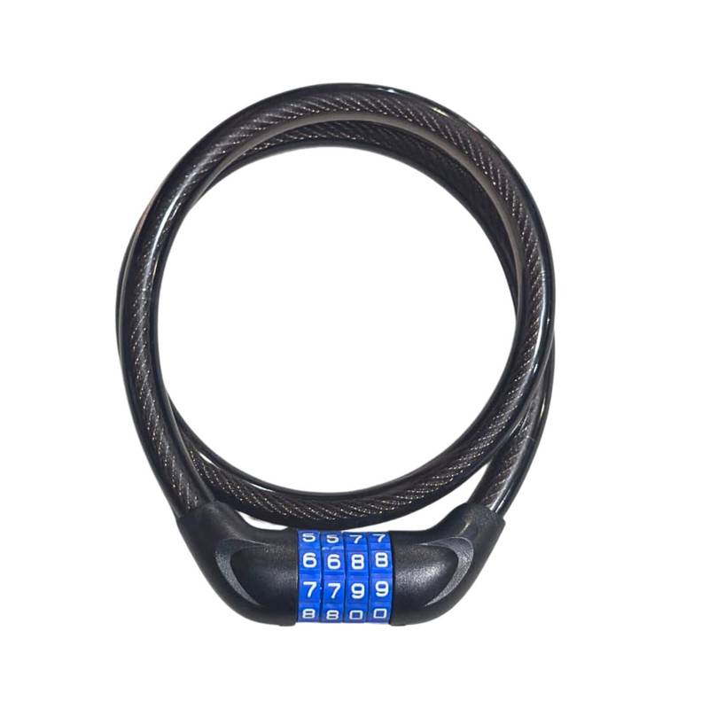 CANDADO CABLE C/CLAVE 10 X 1000MM