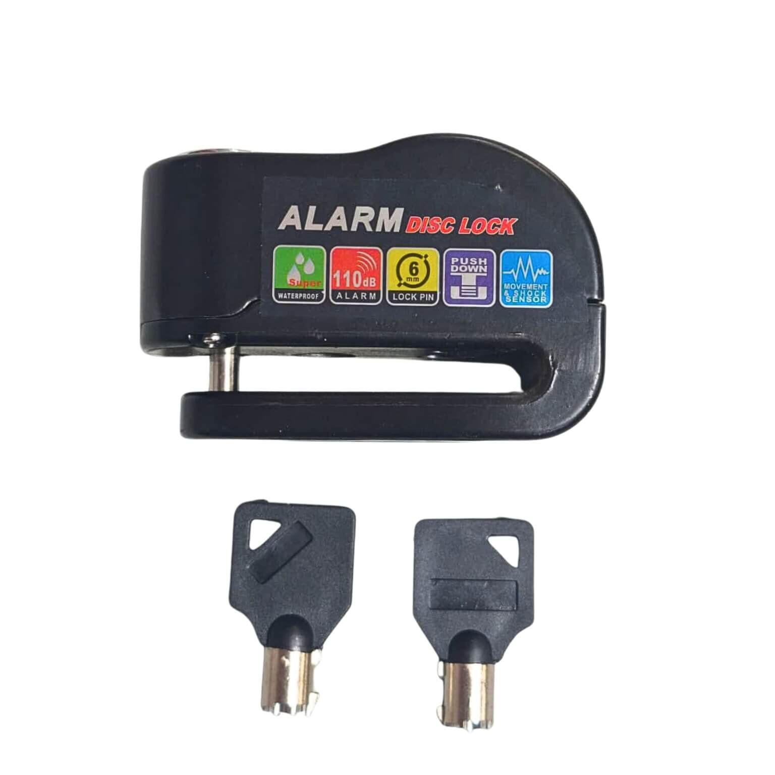 CANDADO DISCO C/ALARMA PEQ.