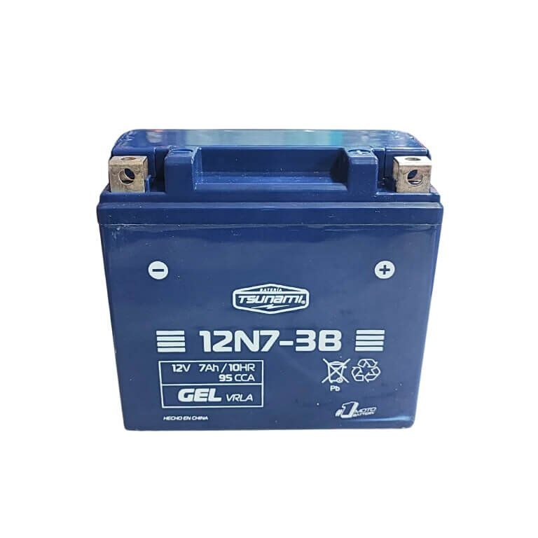BATERIA 12N7-3B GN125/XLR-200/SUK/SHIN15