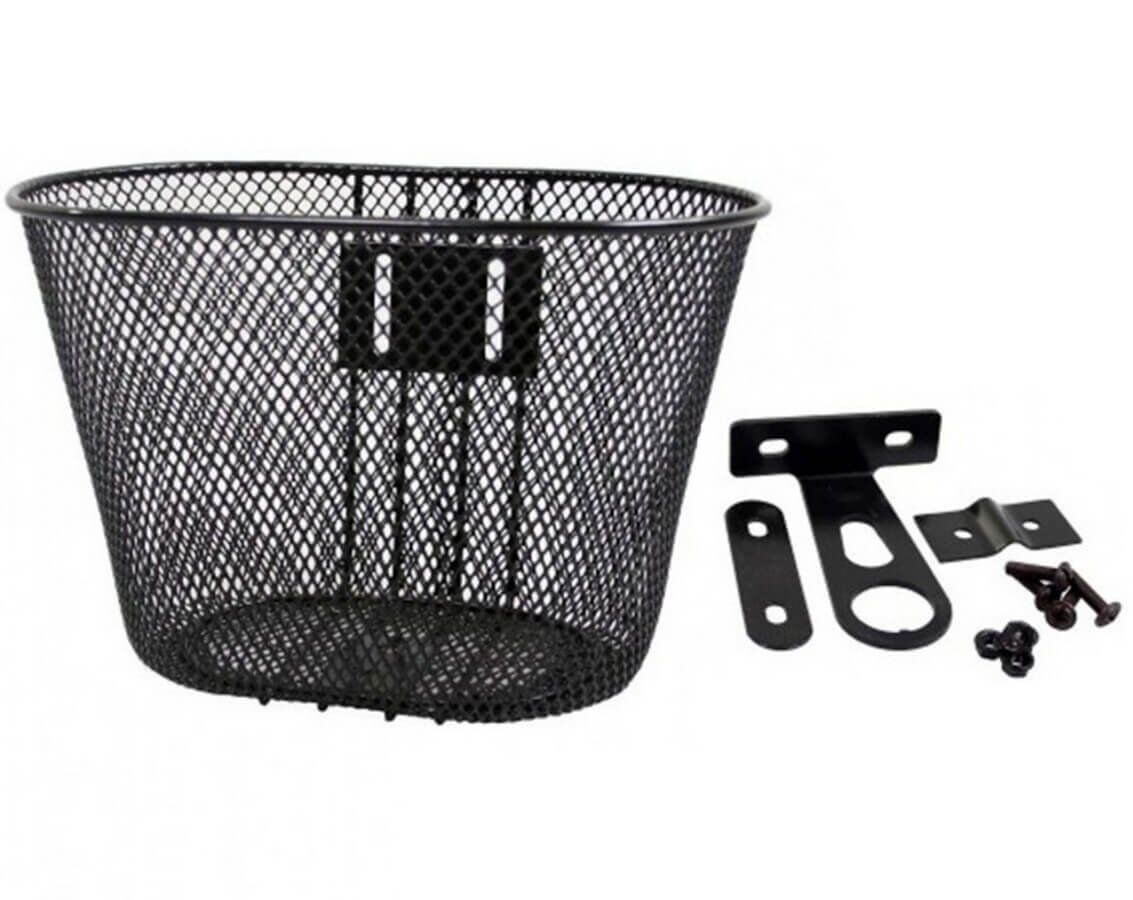 CANASTA MEDIANA HIERRO 26 C/SOPORTE