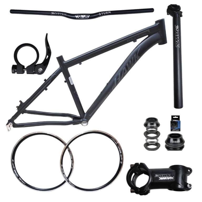CUADRO 26 MTB ALUM.SAVAGE KIT (8PIEZAS)