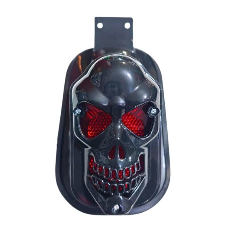 GUIA STOP LED CALAVERA C/PORTA PLACA