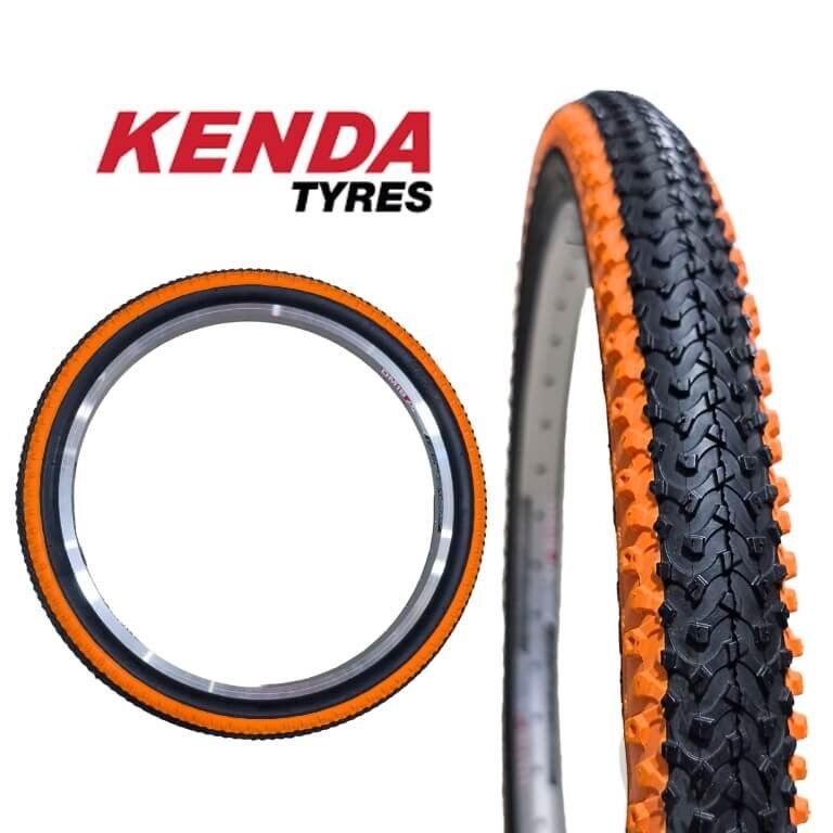 LLANTA 20 X 1.95 K1177 NEGRA F/NARANJA
