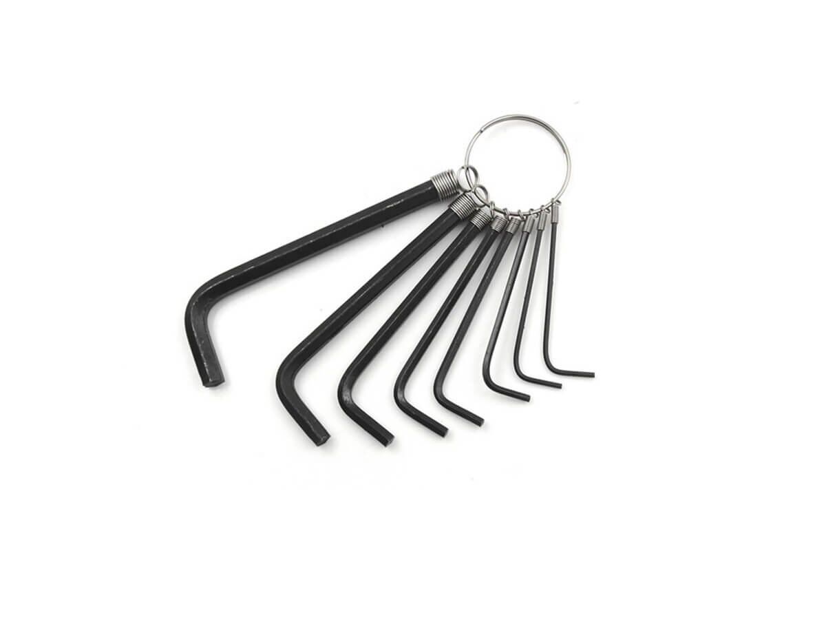 LLAVE HEXAGONAL 2-7mm HIERRO ALEN