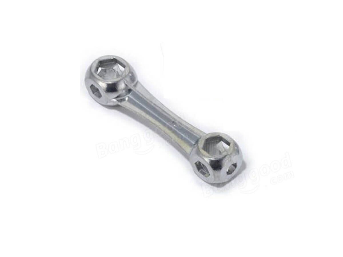 LLAVE CALAVERA HIERRO CROM.