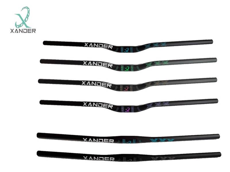 TIMON DOWNHILL ALUM. 31.8 740MM CURVO