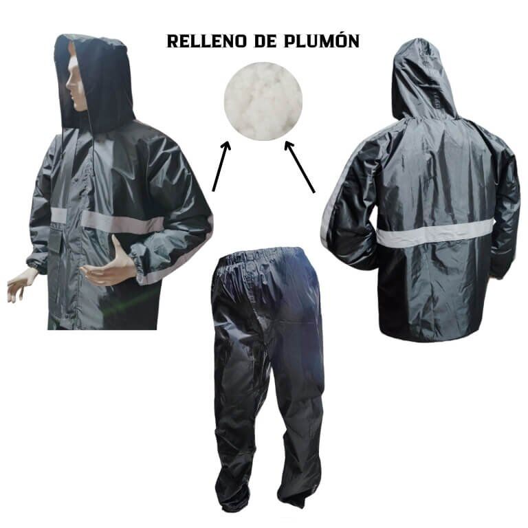 IMPERMEABLE (2 PZAS.) TERMICO PROTZ.FINO