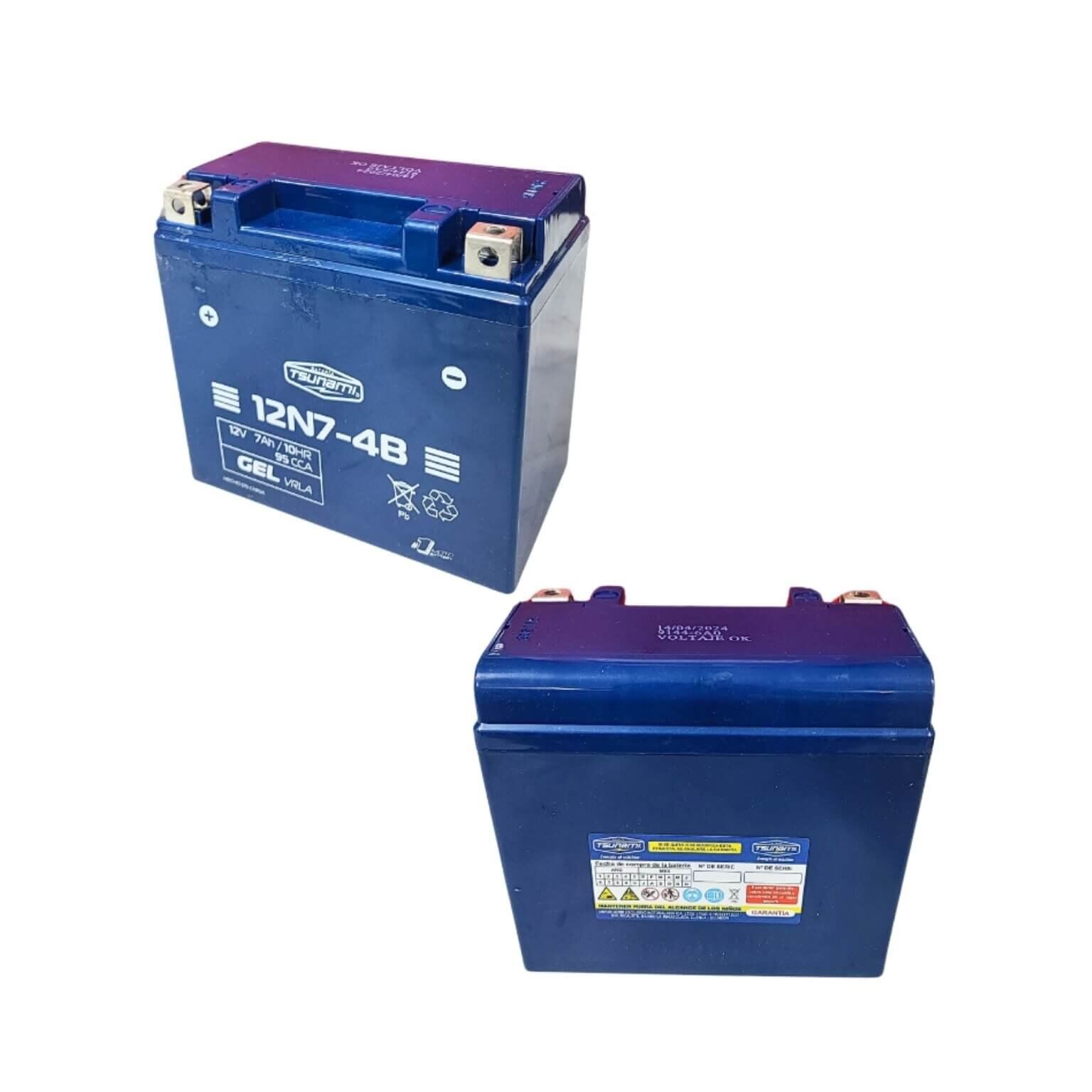 BATERIA 12N7-4B(12N9-4B1) GN/EN/GS GEL