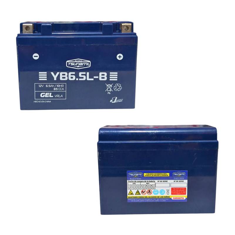 BATERIA YB6.5L-A CG/TRAXX150/UM(GEL)