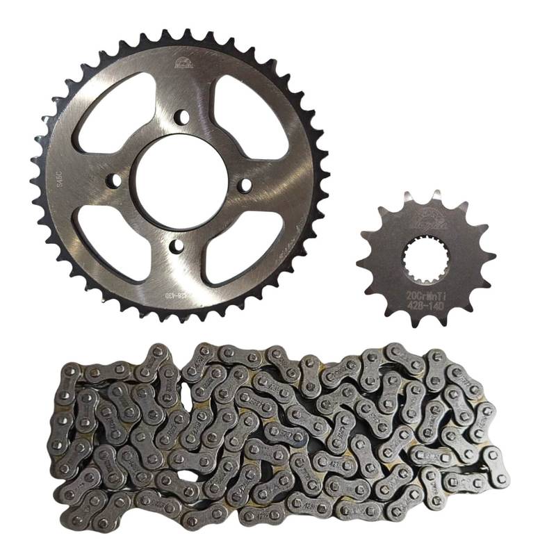 CAT.KIT GN/EN-125 4H 43T/14T 132L -428