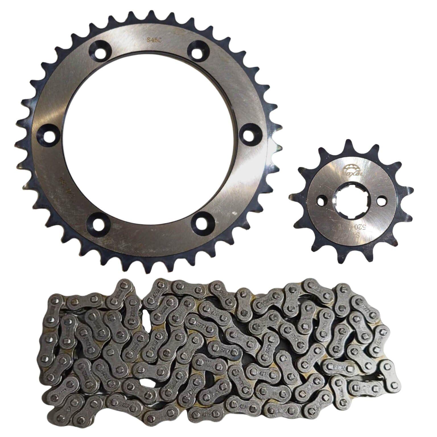 CAT.KIT SHINERAY-200GY6 38T/13T -520