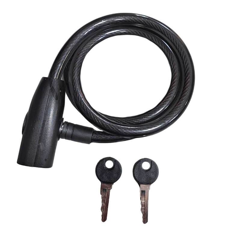 CANDADO CABLE C/LLAVE 12 X 1000MM