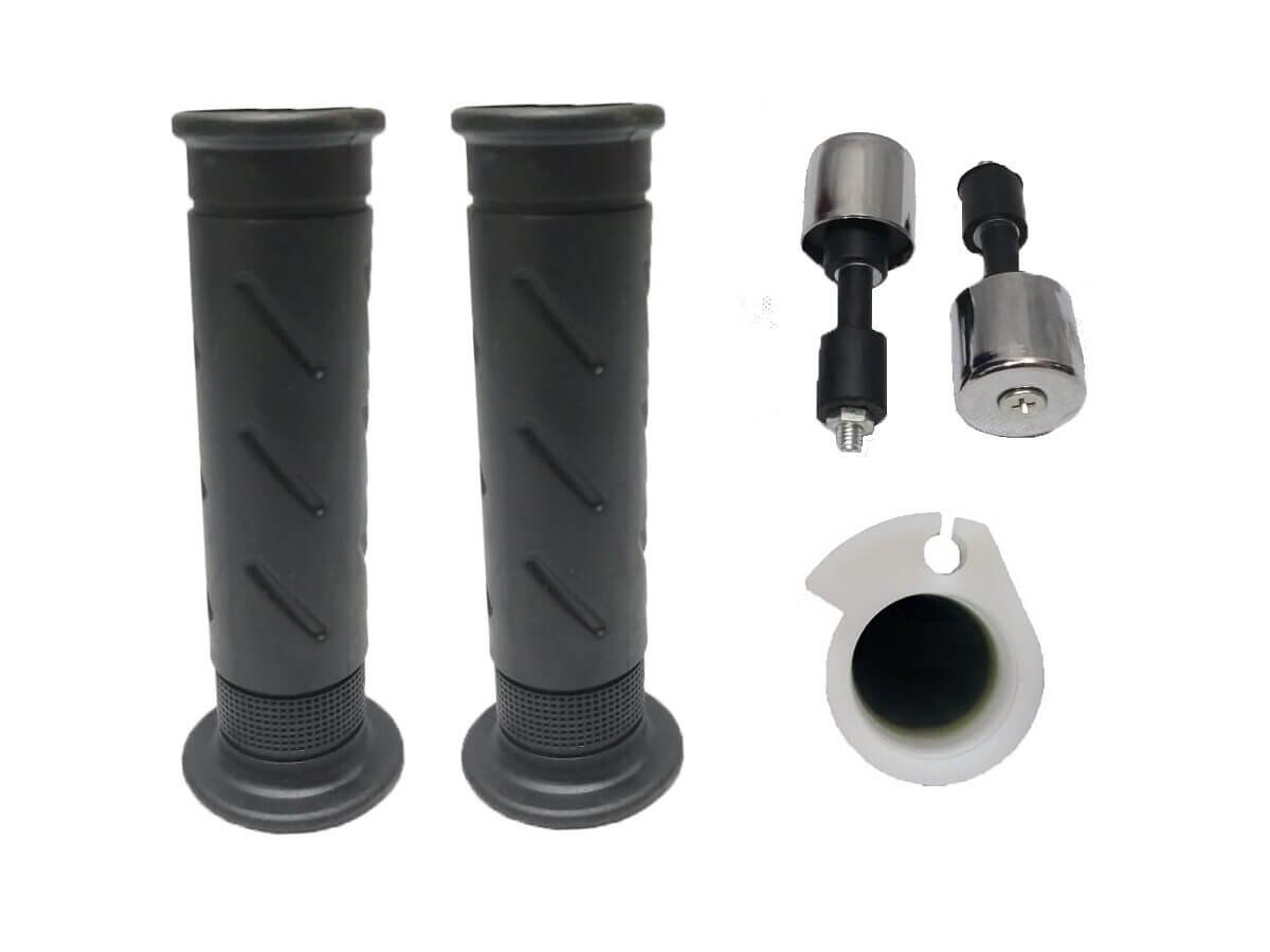 MANUBRIOS MOTO GOMA EN125 C/TOPE OEM