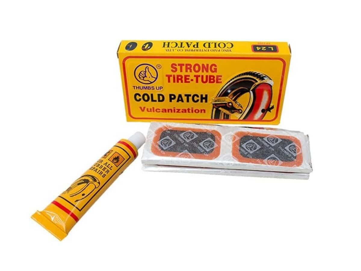 PARCHE C/SOLUCION 24pcs. RECT.