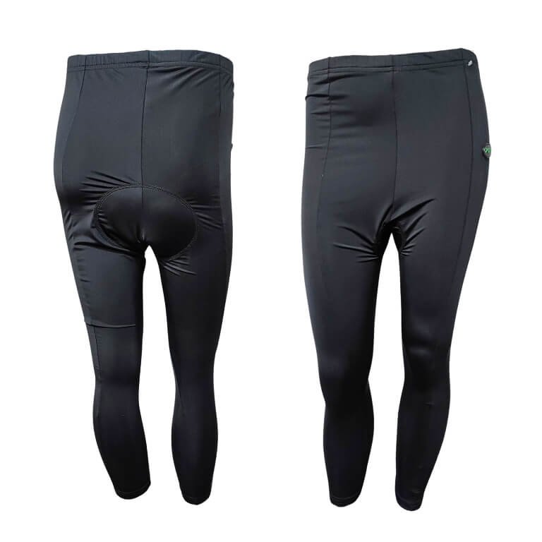 PANTALON LICRA LARGO NEGRO C/BADANA