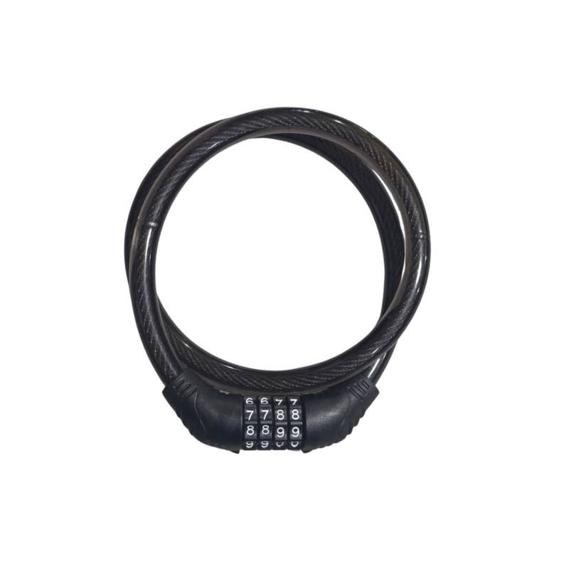 CANDADO CABLE C/CLAVE 10 X 1000MM